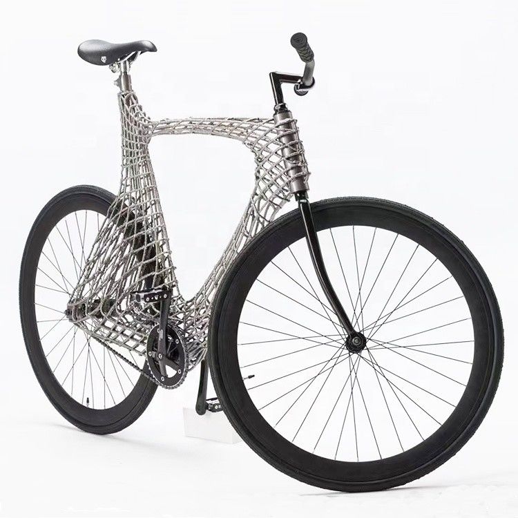 SLM y Modelado de Deposición Fusionada. Partes de Acero Inoxidable y Aluminio con Alta Tolerancia para el Modelo de Bicicleta