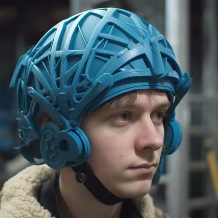 Modelado de deposición de resina de nylon fundido personalizado para prototipos rápidos modelo de casco