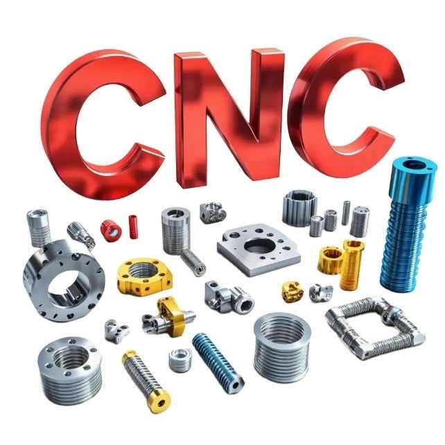 MJF CNC piezas de aluminio micro mecanizado para alta precisión de impresión 3d de metal servicio
