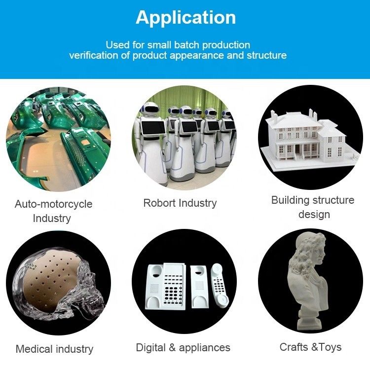 Servicio de impresión 3D personalizado de aleaciones de acero Capacidades de material para diseño y producción de prototipos de moldes de automóviles