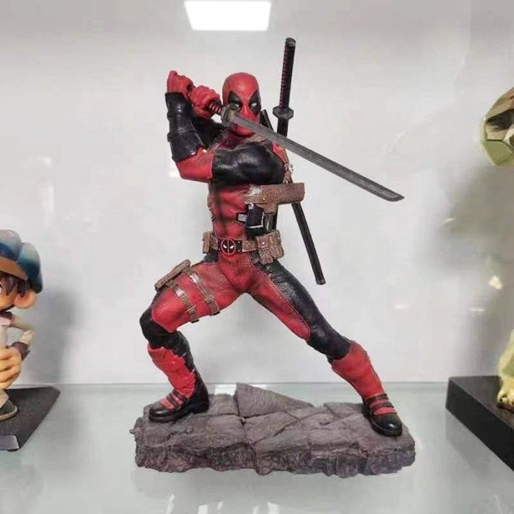 Prototipos de modelos de resina de Deadpool de alta calidad Impresión 3D SLA personalizada y fundición al vacío